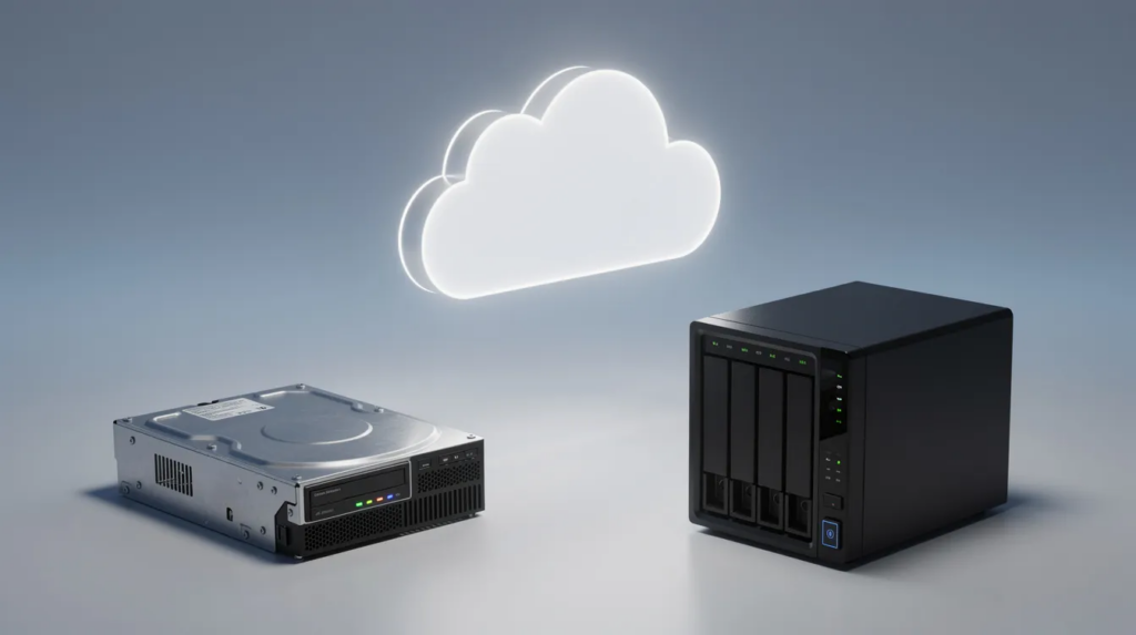 Regular data backups help small businesses recover faster from ransomware, system failures, and unexpected disruptions.